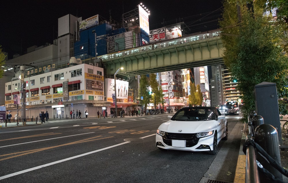 夜の東京で車と一緒に写真撮影 地図あり ぼっちドライブブログ